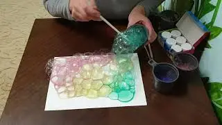 Рисунок мыльными пузырями