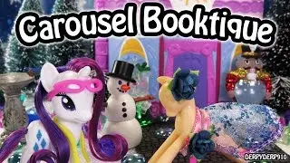 My Little Pony Rarity&rsquo;s Carousel Boutique/Booktique Cutie Mark Magic MLP Toy Review