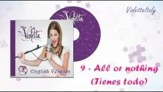 Violetta 1- CD English Version - All Or Nothing