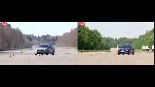 Веста vs Веста Спорт - лосиный тест (переставка) moose test