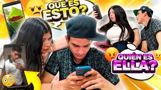 LE PIDE LA VERDADERA PRUEBA REVISANDOLE EL CELULAR A SU NOVIA ( le encontro p@sk) 😳