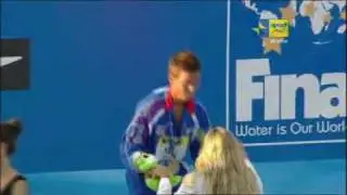 thomas daley gold medal at 13thFINAWorldChampionship