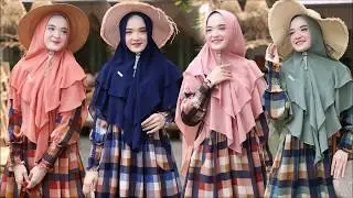 8 Model Design Baju Wanita Hijab 2019/2020 Update Model Gamis dan Atasan Bawahan  Muslim