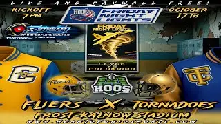 Tiffin Columbian vs Clyde High School Football 10-17-25