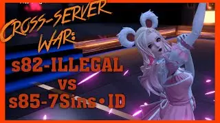 First Cross-server war as an ILLEGAL club member | Dragon Raja