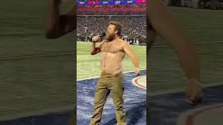 doing whatever to fire up the crowd 😂 #ryanfitzpatrick #buffalo #bills #nfl #nflplayoffs