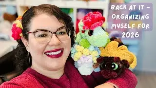 BACK AT IT | How I plan to organize my yarn, patterns, and schedule | Hazel Horse Pattern Reveal