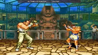 Real Bout Fatal Fury | Fightcade 리얼 바웃 아랑전설 VS TEAM |CLEISON PVH (br) vs Leo Lion (br) リアルバウト餓狼伝説