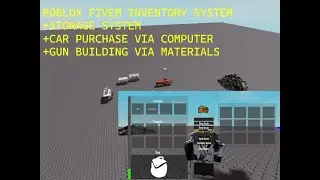 ROBLOX STUDIO FIVEM INVENTORY SYSTEM