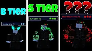 BEST V2 Awakenings Tierlist! | Jujutsu Infinite Roblox (JJI)