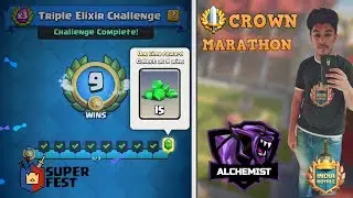 18-0 UNDEFEATABLE CROWN MARATHON DECK | SUPERFEST GIVEAWAY WINNERS - Clash Royale