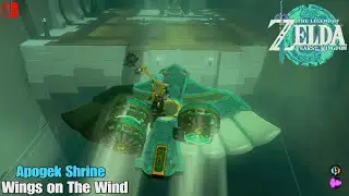 Legend of Zelda TOTK - Wings on the Wind Apogek Shrine 