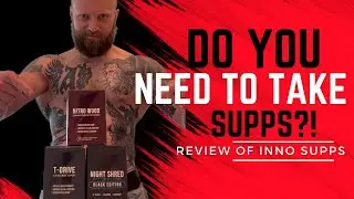 Inno Supps Supercharged Male Stack: T-Drive, Night Shred Black, Nitro Wood ОБЗОР