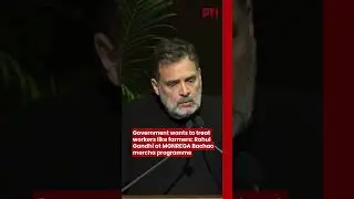 Government wants to treat workers like farmers: Rahul Gandhi at MGNREGA Bachao morcha programme