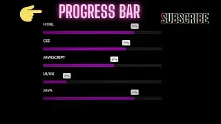 how to create autoplay progress bar with source code
