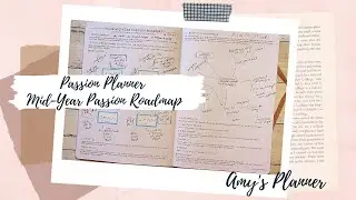 Mid-Year Passion Roadmap // Passion Planner  //  Goal Setting //