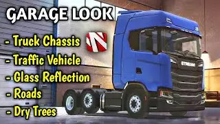 🚚New Garage Look + Full Truck Customization In Truckers Of Europe 3 By Wanda 🏕 | Truck Gameplay