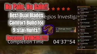 MH Wilds Best Comfort Dual Blades Build With Gameplay Prove!! No Pain, No Gain!!! #mhwilds