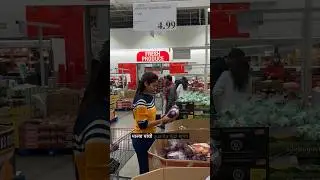 🇺🇸अमेरिकेतील wholesale store ची झलक 🛒 #shorts #short #shortvideo #costco