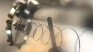 UNTANGLING &ldquo;hairspring&rdquo; on wrist watch