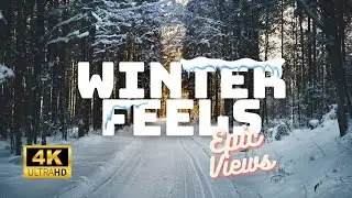 Winter Wonderland | Relaxing Background Views | Chill Music | Epic Views