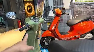 Báo giá xe vespa Sprint 2025 mới nhất, So sánh sự khác nhau giữa vespa Sprint 2024 và 2025 kèm CTKM