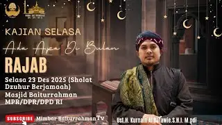 Ada apa di Bulan Rajab....?