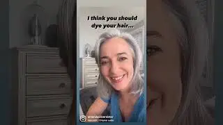 I choose my own destiny #ditchthedye #greyhairdontcare #proage