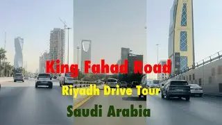 King Fahad Road - Riyadh Drive Tour - Saudi Arabia | Free Travel