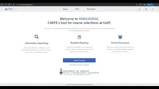 ECE444 OneCourse Walkthrough