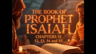 The The Book of the Prophet Isaiah Chapters 51, 52, 53, 54, & 55 By His Wounds We Are Healed