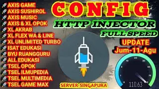 UPDATE || CONFIG Http Injector(ehi) || Axis || XL || Tsel || Isat || Support VC [Jum-11-Agu]