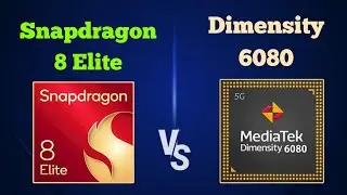 Snapdragon 8 Elite vs Dimensity 6080 // Dimensity 6080 vs Snapdragon 8 Elite 💥@thetechnicalgyan 