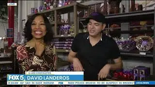 National Chocolate Day 2025 with Christal Young and Fox5NY - Li-Lac Chocolates IC Factory Store Tour