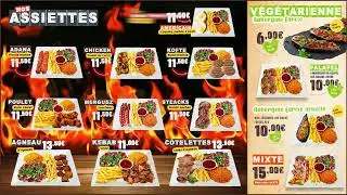 Menu Num&eacute;rique