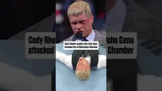 Cody Rhodes responds to John Cena's actions at Elimination Chamber (via WWE)
