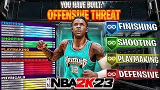 *NEW* JA MORANT BUILD IN NBA 2K23 CURRENT GEN!! BEST JA MORANT BUILD IN NBA 2K23!!!
