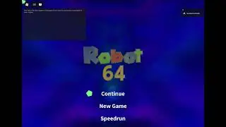 pls help me why is my robot 64 mod not working pls send help in the comments