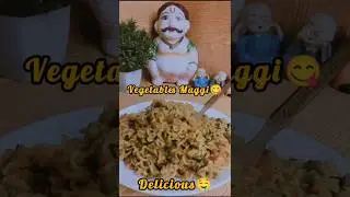 Vegetable Maggi 😍 #shorts #VegetableMaggi #MaggiRecipe #VegMaggiRecipe #momsmagickitchan