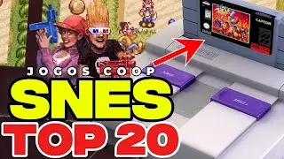 Top 20 Melhores Jogos Coop de Super Nintendo