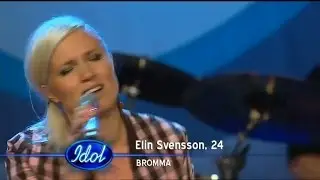Slutaudition solos&aring;ng: Elin Svensson - Idol Sverige (TV4)