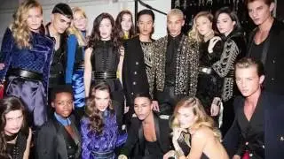 The #HMBalmaination come together for a big fashion celebration in New York