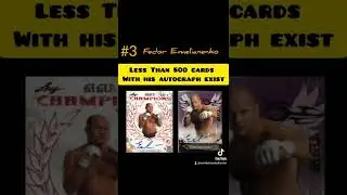 Rarest MMA Autographed Cards