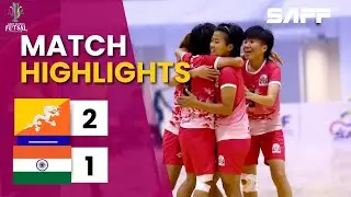 India vs Bhutan Futsal Highlights | Bhutan Win 2&ndash;1 | SAFF Futsal Championship