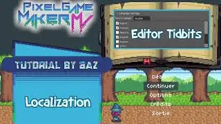 Editor Tidbits - Localization - Pixel Game Maker MV