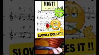 Monti Czardas | Violin Play Along Sheet Music