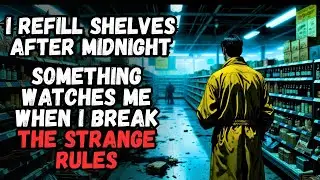 I Refill Shelves AFTER MIDNIGHT. SOMETHING Watches Me When I Break the STRANGE RULES