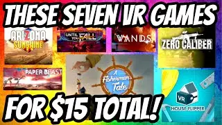 $15 for 7 VR Games! Humble Bundle Fall VR Emporium
