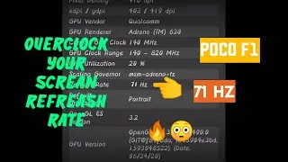 How to install Custom Kernel|Get 71 Hz Refresh rate in Poco F1 & other devices|65Hz, 67Hz, 69Hz🔥