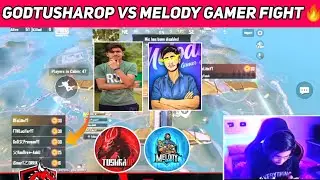 @GoDTusharOP Vs Melody Gamer🔥 || GoD Clan Vs REo Clan Fight || GoDTusharOP Vs Melody Gamer Fight